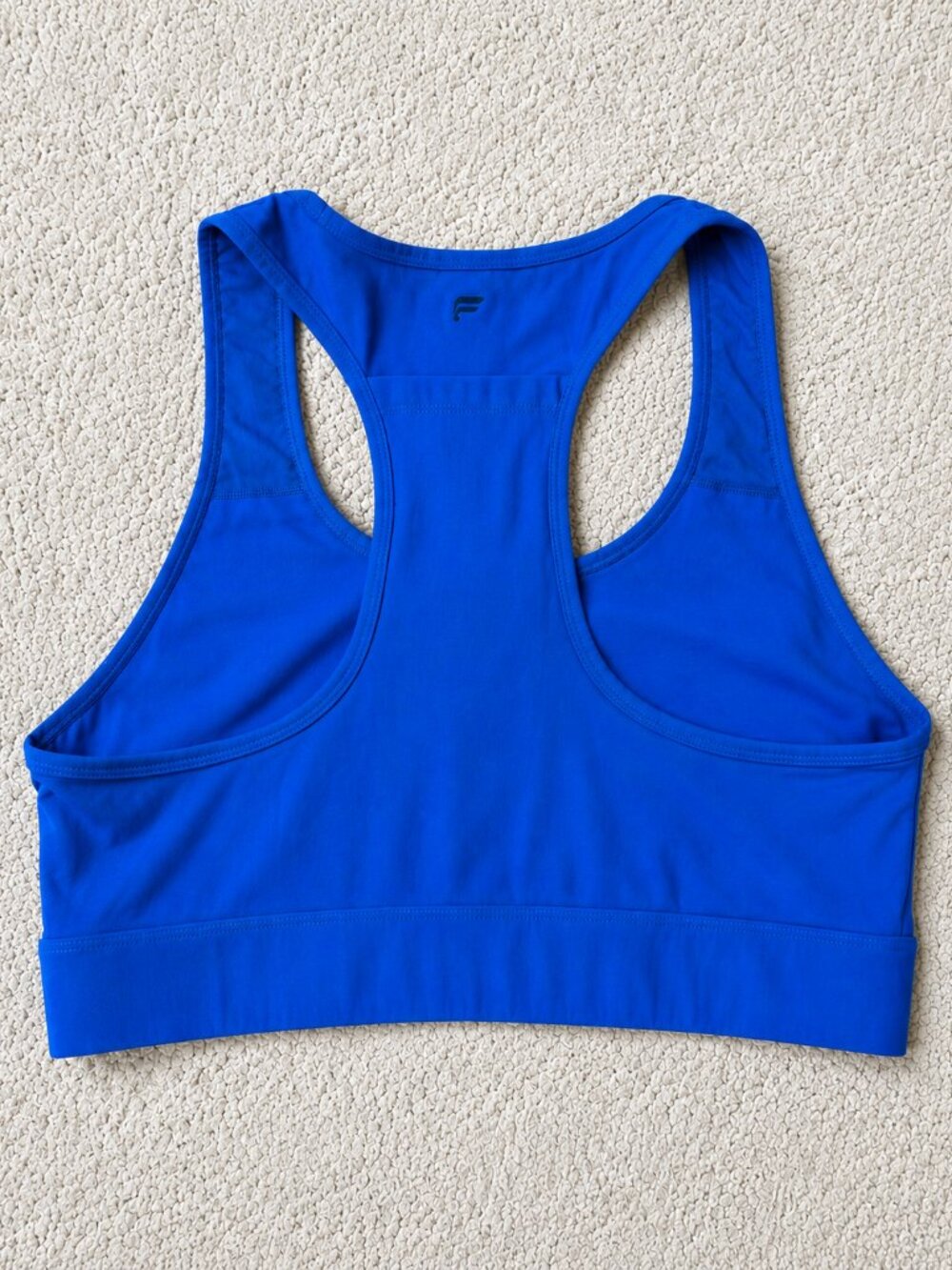 Fabletics Royal Blue Racerback Sports Bra - Large - Picture 2 of 2